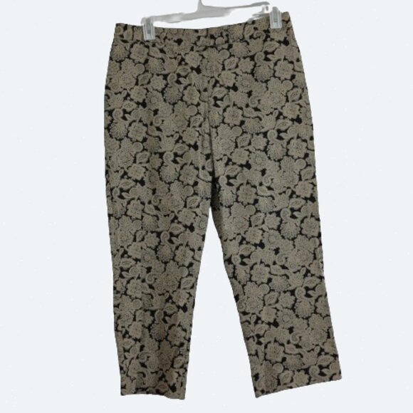 COPY - Jaxsport parsley printed cotton pants size 16 Made in Canada - Picture 1 of 10